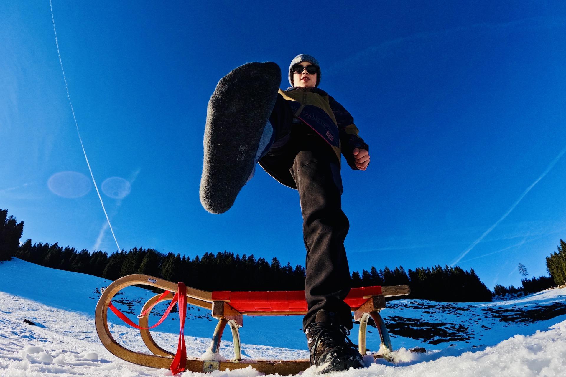 Skisocken Wintersocken von Gipfelsport - Fravely Header