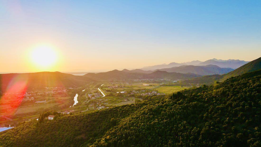 Sonnenuntergang Pisa