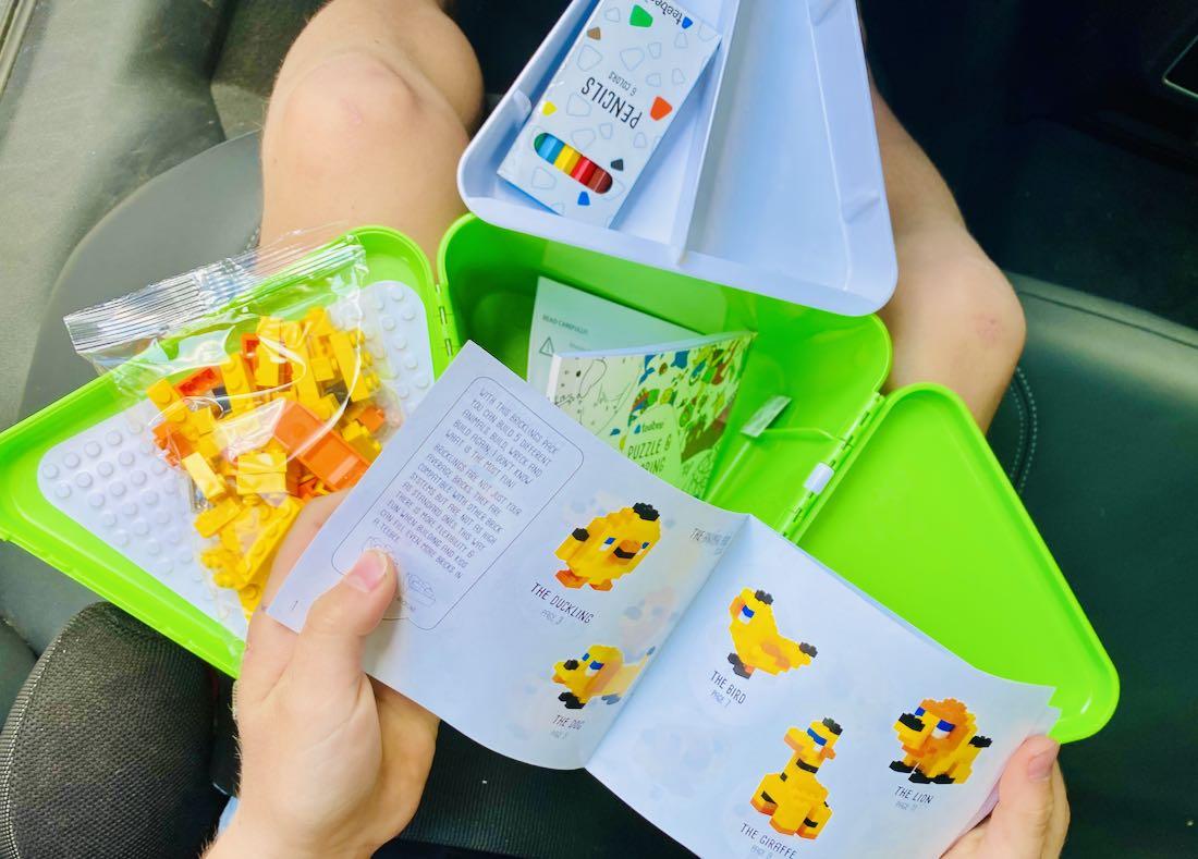 Trunki Teebee aufgeklappt