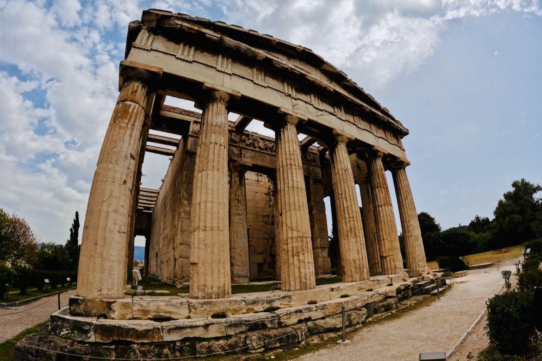 Tempel des Hephaistos in Athen
