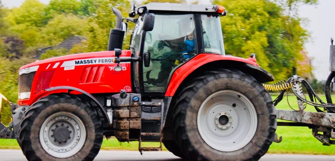 Traktor fahren