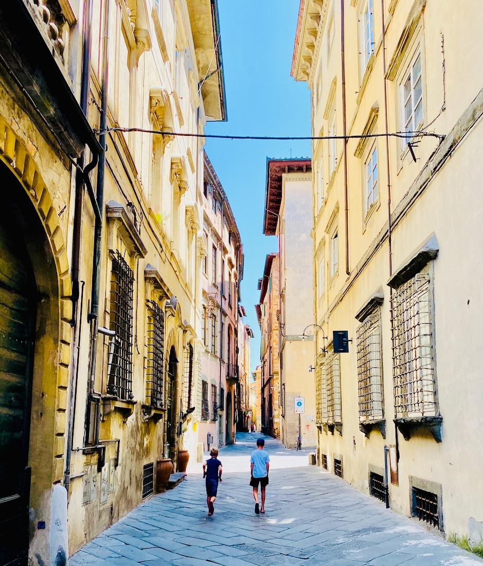 Fravley unterwegs in Lucca