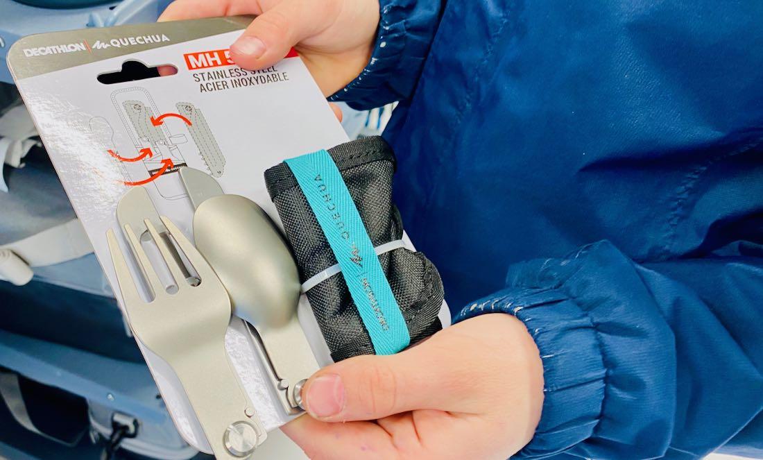 Kamping-Besteck für den KanuTrip